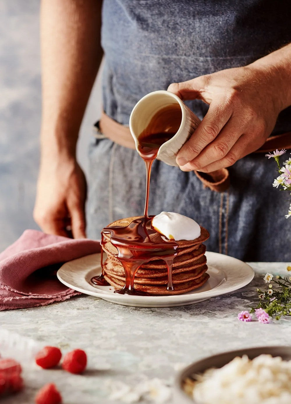 Coconut Teff Pancakes