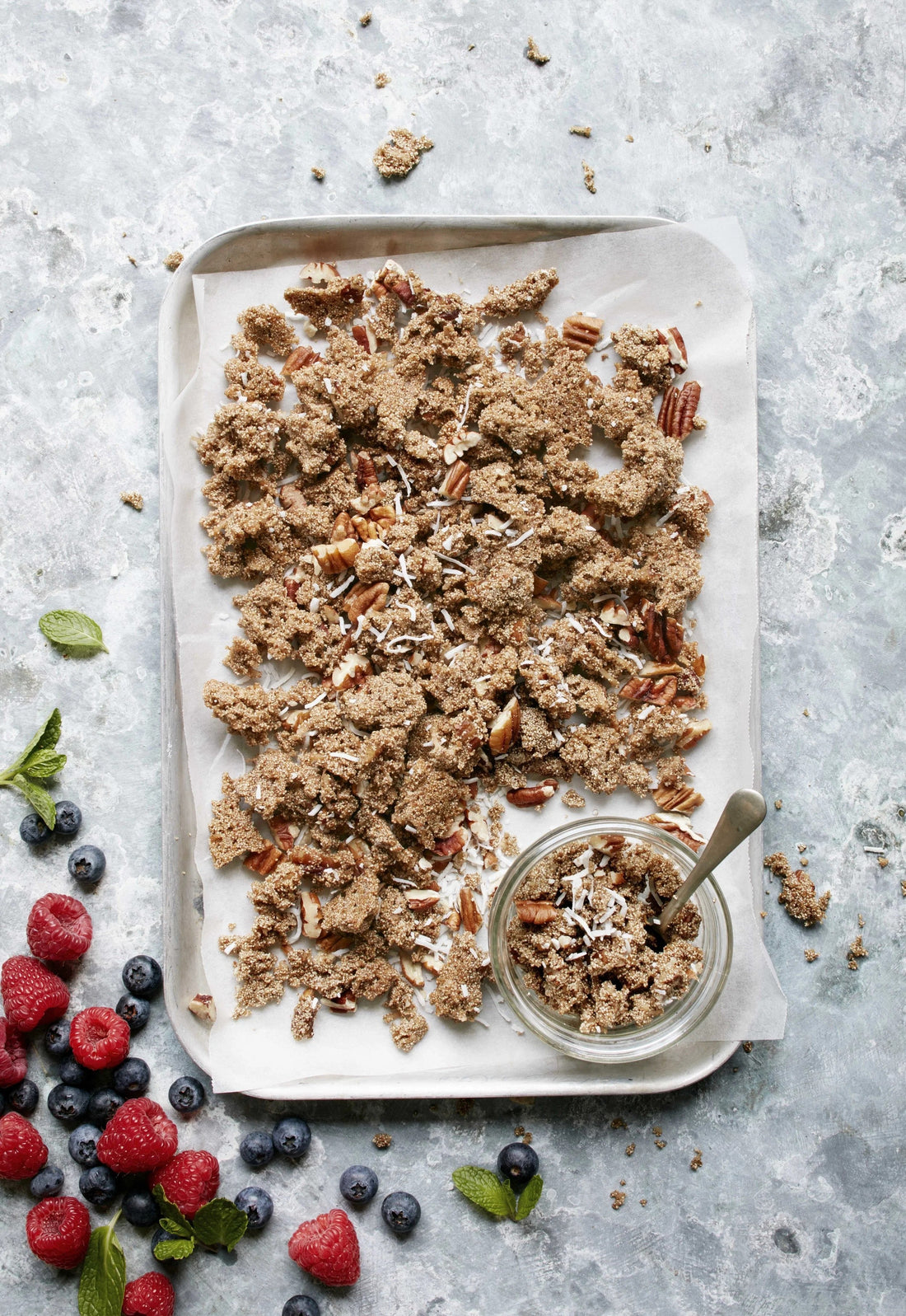 Cinnamon, Maple & Pecan Teff Granola