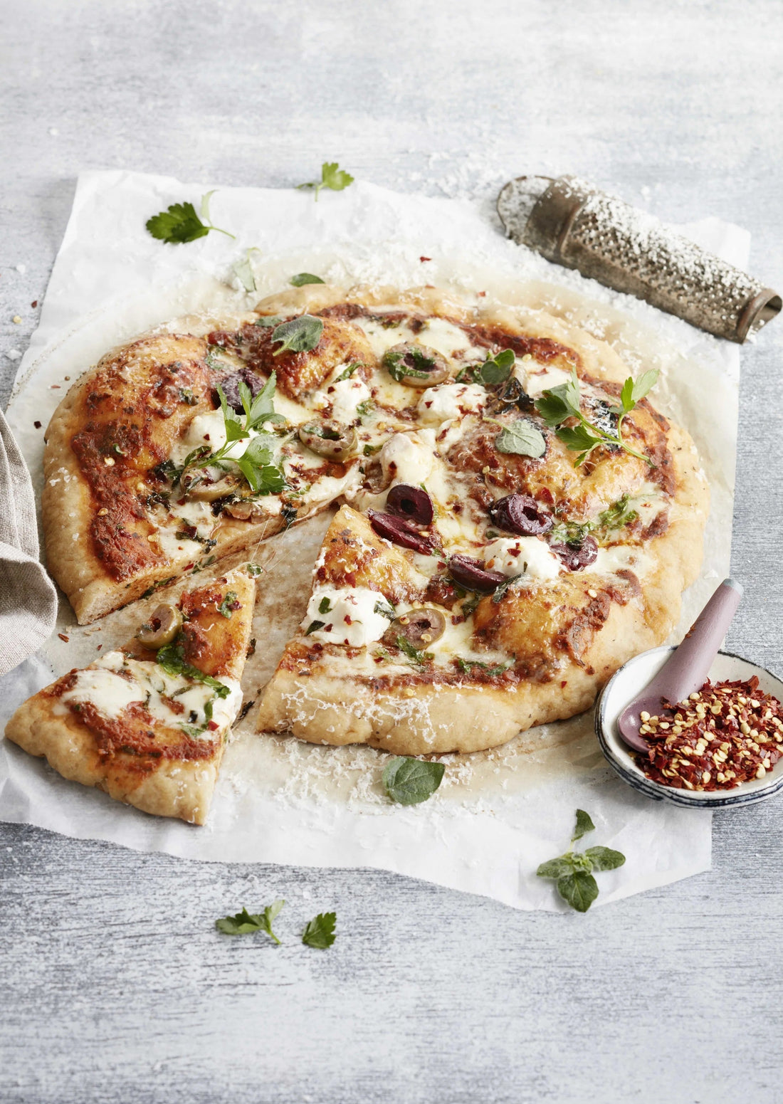Easy Teff Pizza Base