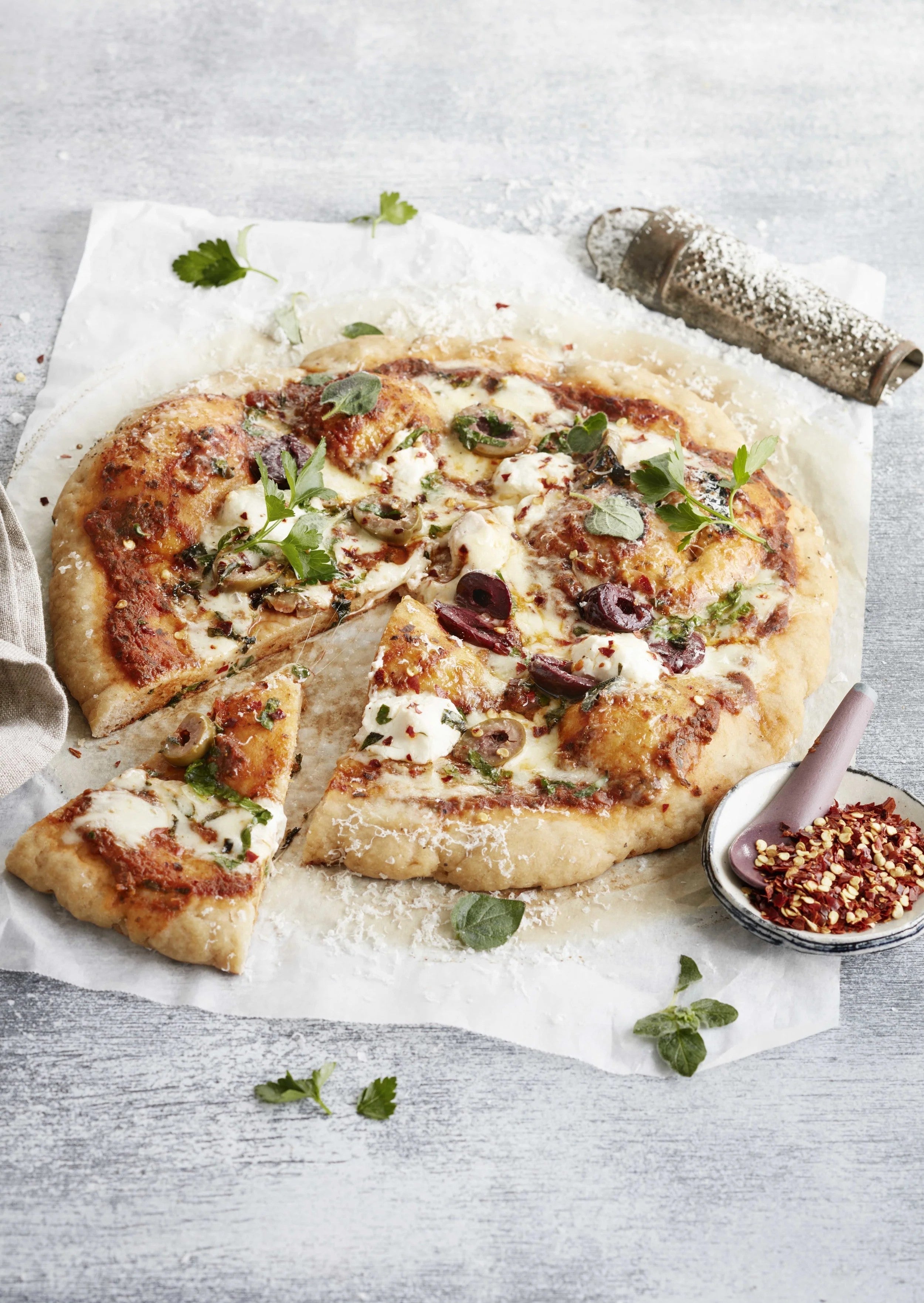 Easy Teff Pizza Base